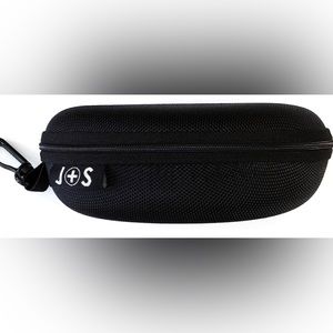 J + S aviator military sunglasses case + dust cloth only